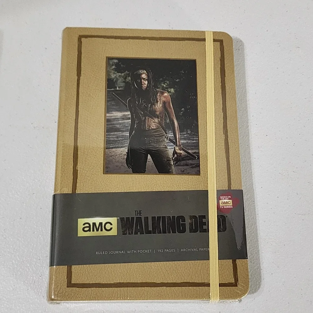 AMC The Walking Dead Michonne Hardcover Ruled Journal Large Insight Editions NEW